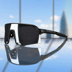 Cycling Sunglasses for Men and Women UV400 Available in 5 colors, these big-frame eyewear pieces are perfect for running, fishing, and other sports activities.