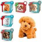 🎁 Birthday Gift Stuffed Animal 🐶 Realistic Robotic Puppy 🤖 Interactive Robot Dog 🐾 Barking, Tail Wagging & Walking Toy 🎂 Kids & Pet Lovers Gift 🎀