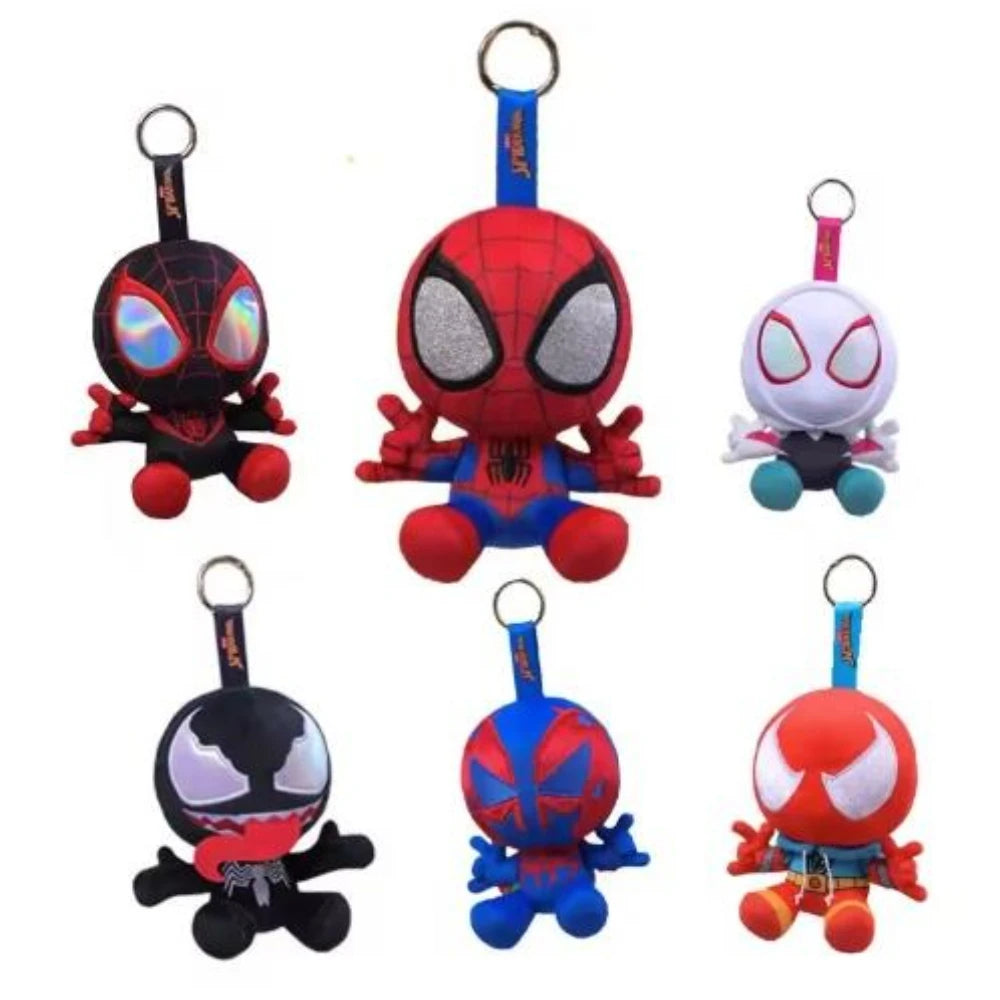 Spider-Man Cosbi Plush Pendant – Cute Backpack Keychain