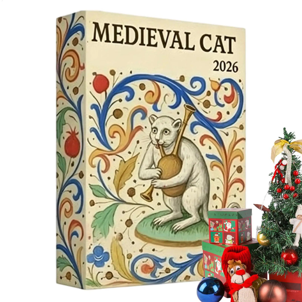 Weird Medieval Cat Advent Calendar – 24-Day Christmas Countdown