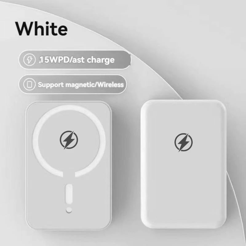 10000mAh Magnetic Wireless Power Bank – 15W PD Fast Charging
