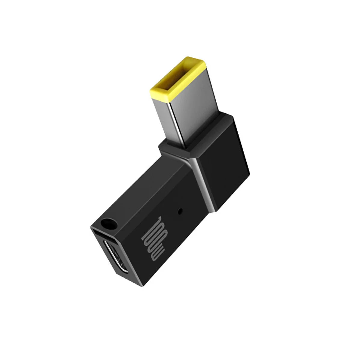 PD 100W USB Type-C Female to DC Male Adapter for Lenovo ThinkPad | Fast Charging Cable Converter Square PD Plug