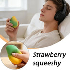 Color Changing Fruit Stress Ball – TPR Mango & Grape Squishy Fidget Toy