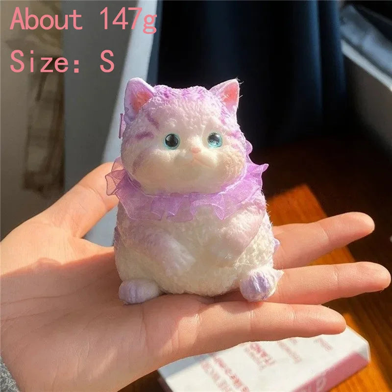 Realistic Squirrel Squishy Toy – Soft TPR Fast-Rebound Fidget