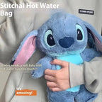 Stitch Plush Hot Water Bottle – Extra Large Hand Warmer & Cozy Gift 💙✨