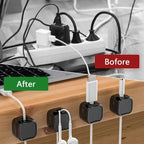🧲🔌 Magnetic Cable Clips – Smooth Adjustable Cord Holder (4/8/16/36PCS)