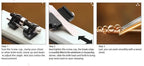 Adjustable Chisel Honing Guide Jig – Carbon Steel Roller Angle Sharpener for Wood Chisels &amp; Plane Irons