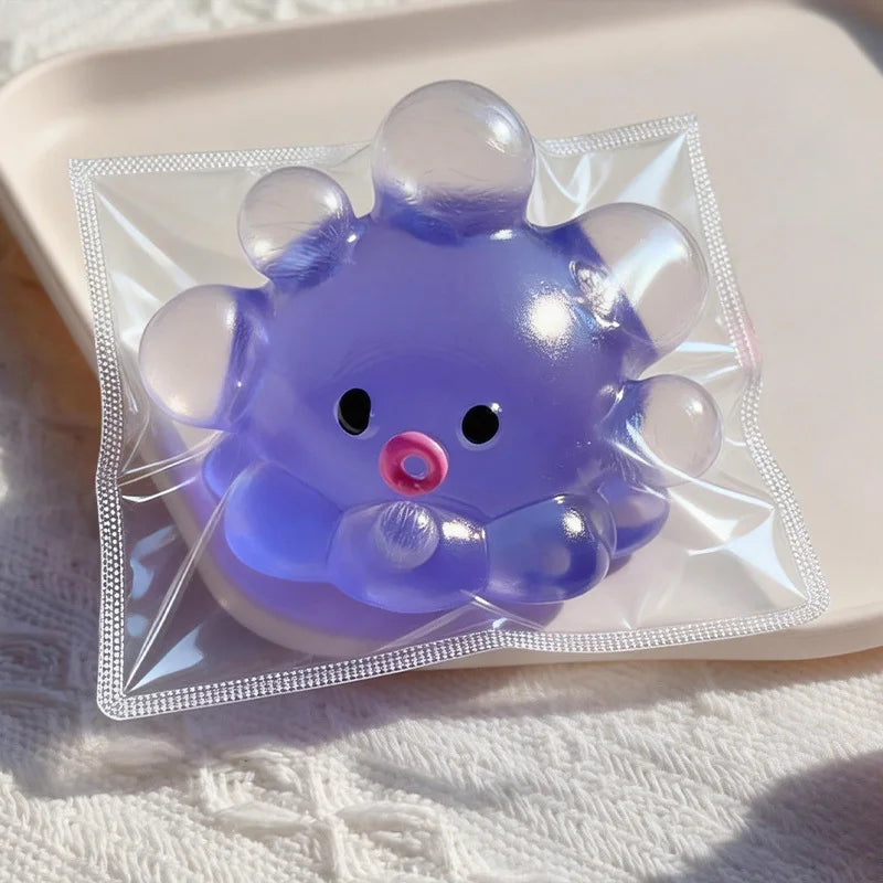 Bubble Squid Taba Squishy Toy – Slow-Rebound TPR Fidget