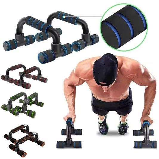 Portable Push-Up Support Bars – Anti-Skid Foam Handle Muscle Training Fitness Equipment for Home Workouts💪🔥