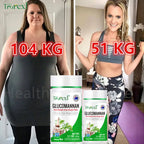 🌿💧 100PCS Glucomannan Powder – Vegan, Non-GMO, Gluten-Free Natural Weight Loss & Appetite Support
