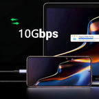 ⚡🔌 100W USB-C PD 10Gbps Cable with 4K 60Hz Video (E-Marker)