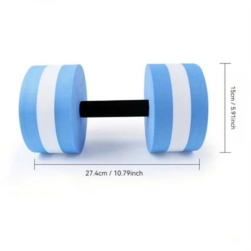 2pcs water dumbbell water sports mens and womens fitness dumbbell water fitness sports swimming fitness water sports