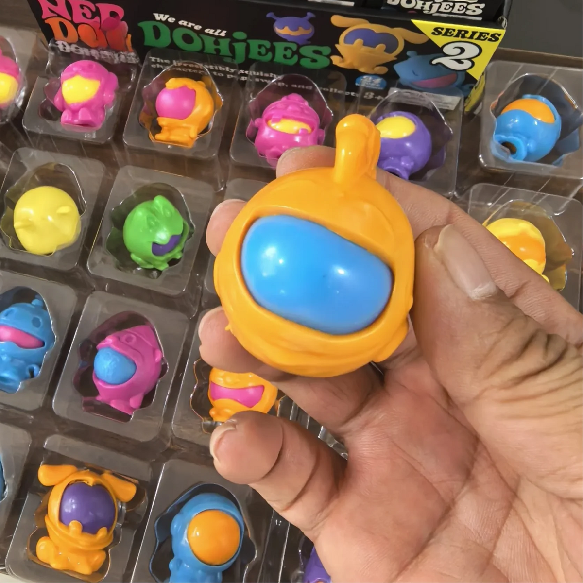 NeeDoh DohJees Emotional Monster – Surprise Squishy Fidget Toy