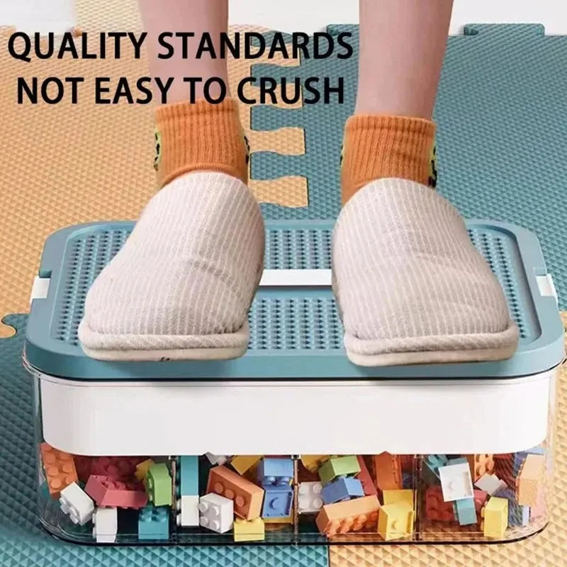 🧱✨ Kids Building Block Storage Box | 1 / 2 / 3 Layer Adjustable Toy Organizer 📦 | Classified Sundries Container for Small Toys & Accessories