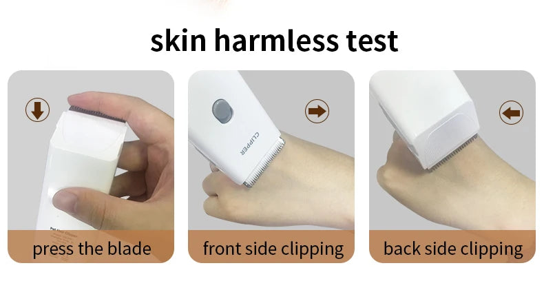 Mute Electric Pet Grooming Clippers for Kittens & Puppies