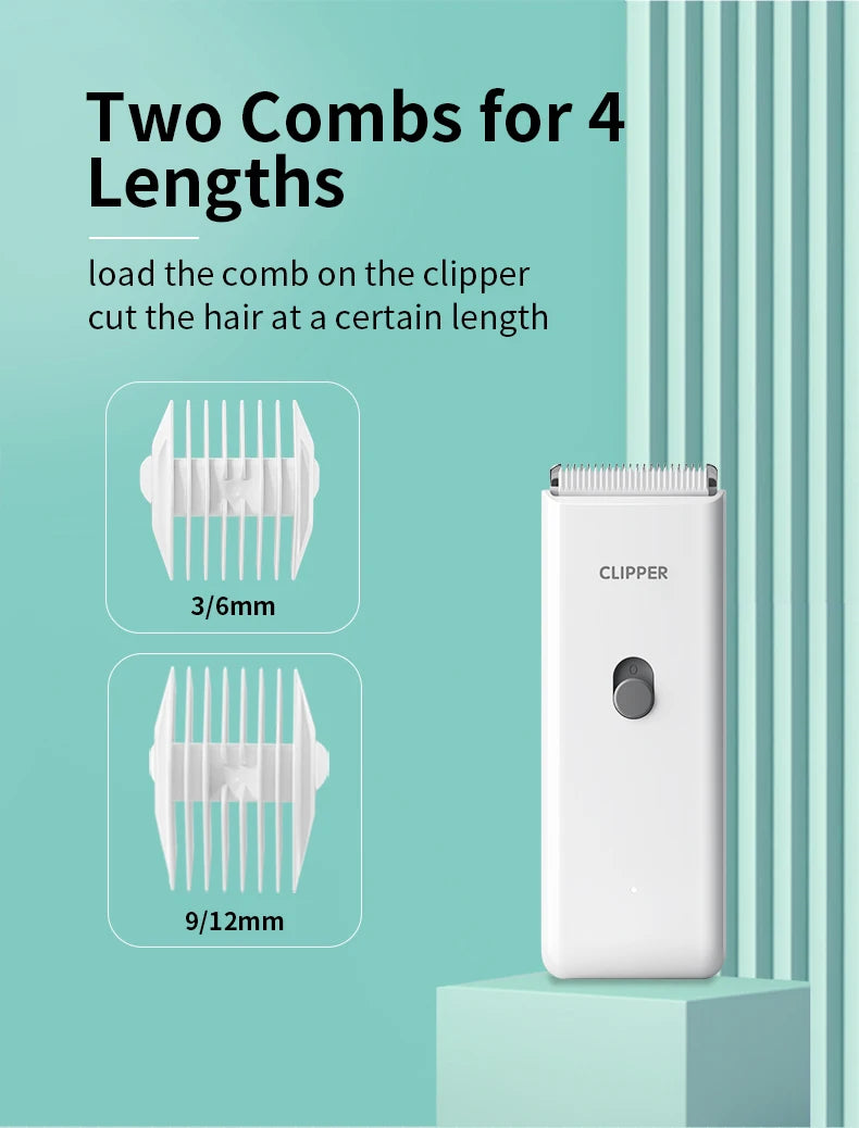 Mute Electric Pet Grooming Clippers for Kittens & Puppies