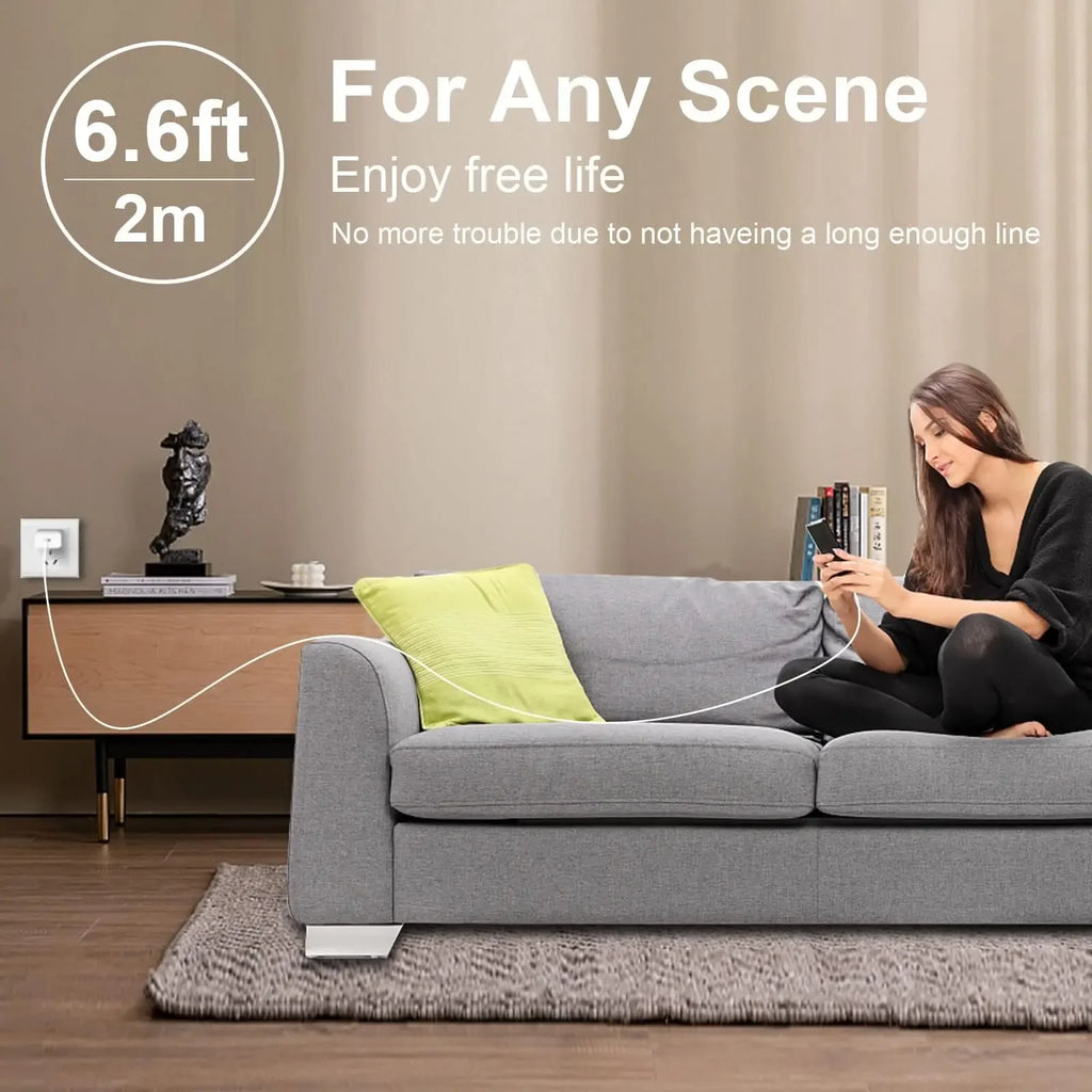 20W USB-C Fast Charger with 6FT Cable – For iPhone & iPad