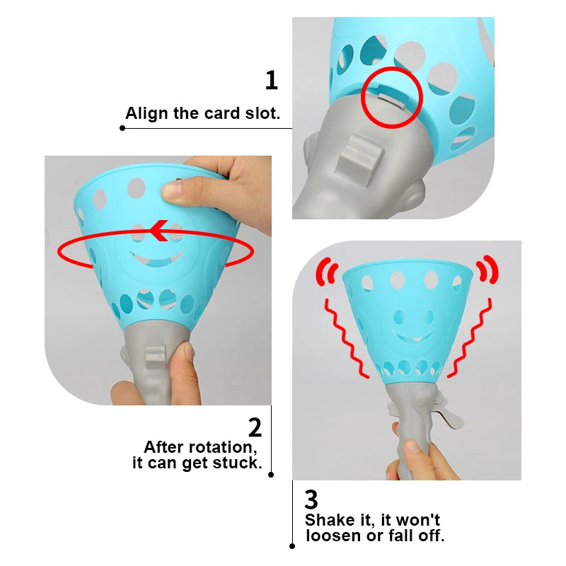 🎯⚽ Pop-Pass-Catch Ball Game for Kids – Indoor & Outdoor Active Play Set with 2 Catch Launchers & 4 Balls