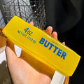 Jumbo Butter Squishy Fidget Toy – Transparent Squeeze Stress Relief