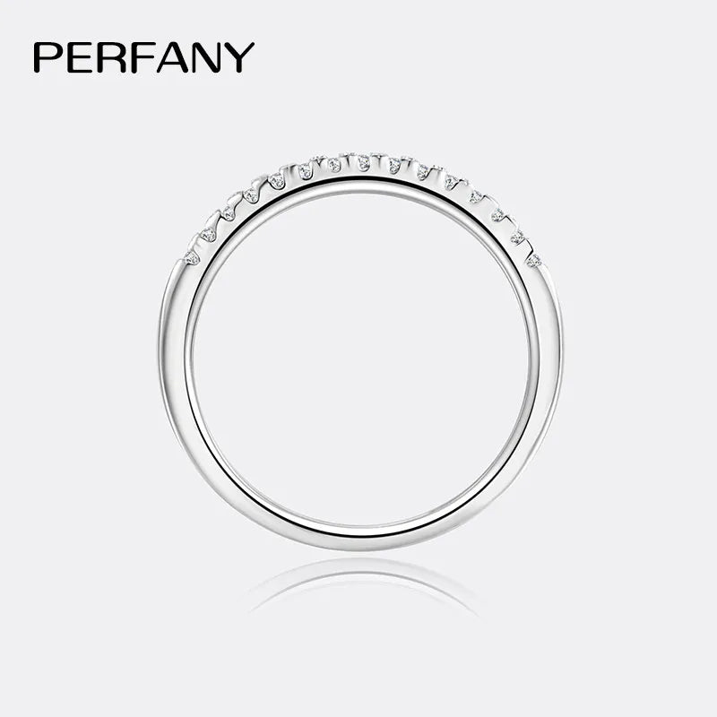 💎💍 PERFANY GRA Certified Moissanite Ring – S925 Eternal Classic
