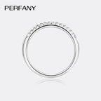 💎💍 PERFANY GRA Certified Moissanite Ring – S925 Eternal Classic