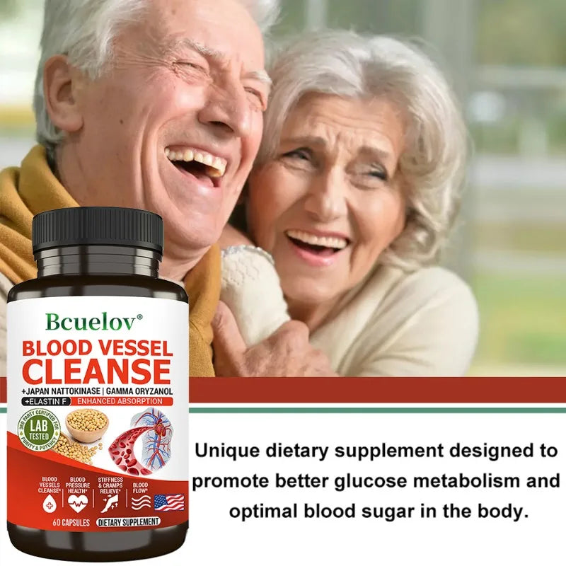 Vascular Cleanser, Helps Purify the Blood, Lowers Cholesterol, and Promotes Overall Cardiovascular Health, 120 Capsules