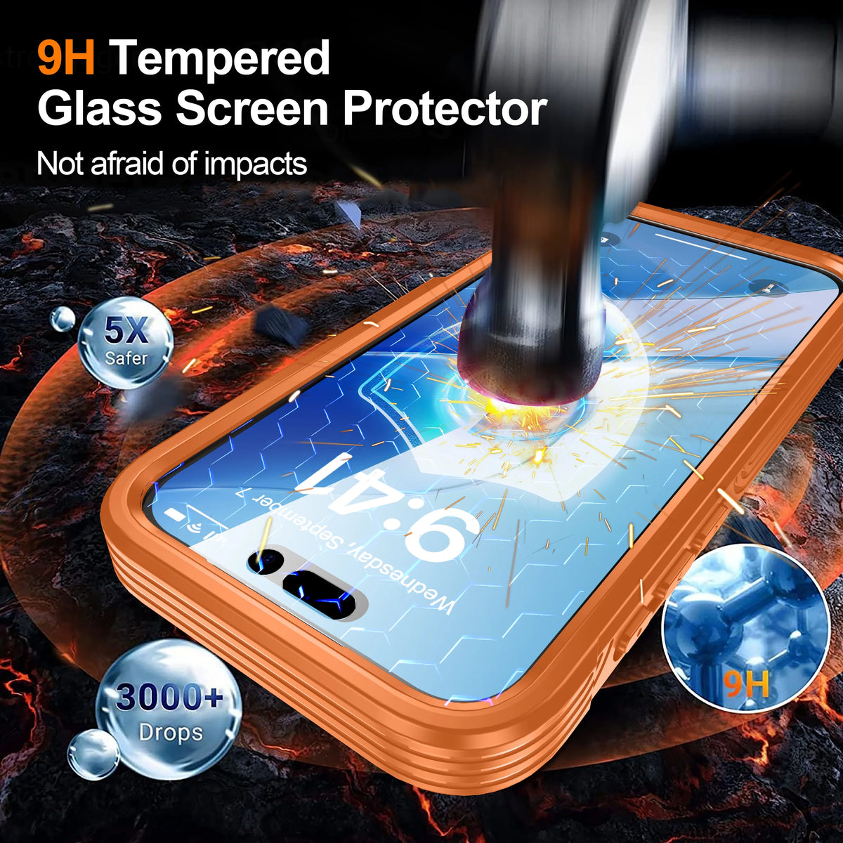 🧲📱 Durable Non-Slip Magnetic Wireless Charging Case for iPhone 17 Series