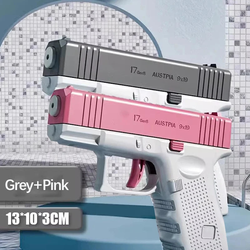 💦☀️ Summer High-Pressure Water Gun – Non-Electric Full-Automatic Shooting Water Pistol for Kids
