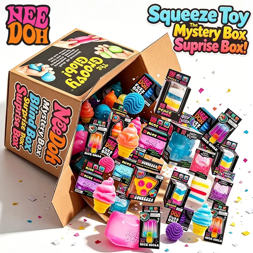 Surprise Blind Box Squeeze Toy – Slow-Rebound Sensory Fidget