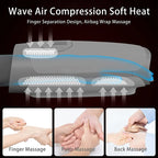 2025 Electric Wireless Hand Massager with Heat & Air Compression