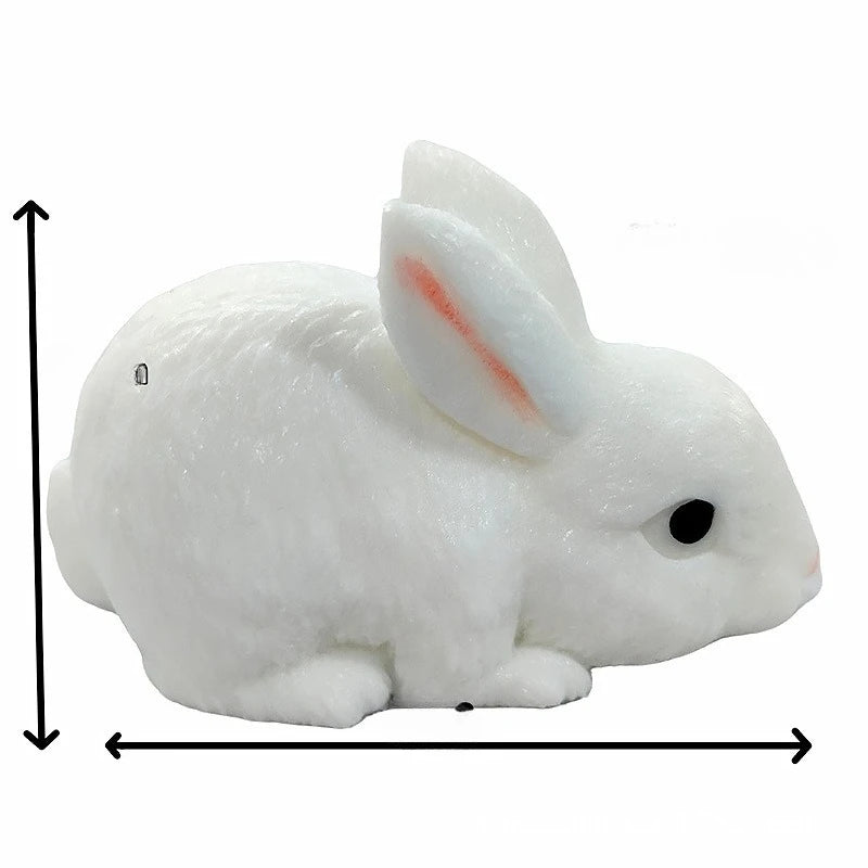 White Rabbit Squishy Toy – Soft Resin Slow-Rebound Fidget