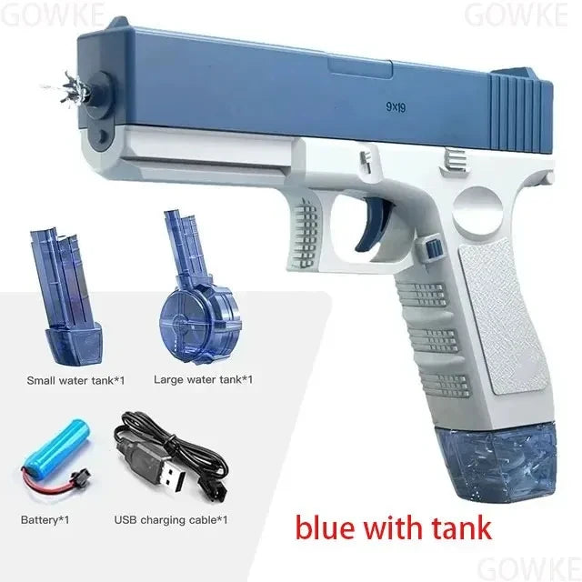 💦☀️ Summer High-Pressure Water Gun – Non-Electric Full-Automatic Shooting Water Pistol for Kids