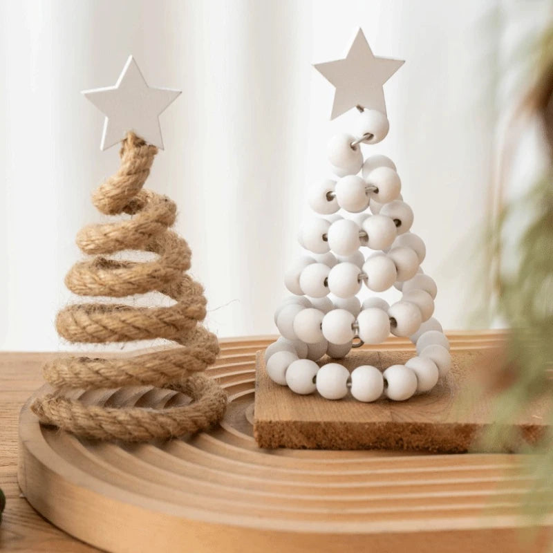 Pre-Lit Flocked Christmas Tree – Cozy Tabletop Holiday Décor