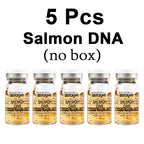 ✨💛 Korean BB Cream Glow Salmon DNA Gold Ampoule – 8ml Skin Booster Serum Starter Kit for Moisturizing & Rejuvenation