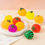 Taba Tomato Squishy Toy – Soft Artificial Fruit Sensory Squeeze Fidget