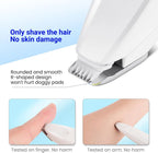 Portable Dog Paw Trimmer with LED Light – Cordless Nail Grinder for Pets