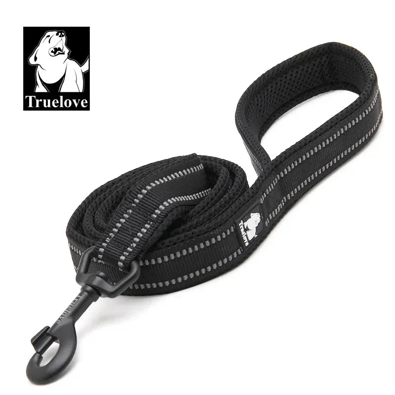 🐾🌈 Truelove Reflective Pet Leash – Soft Padded Nylon