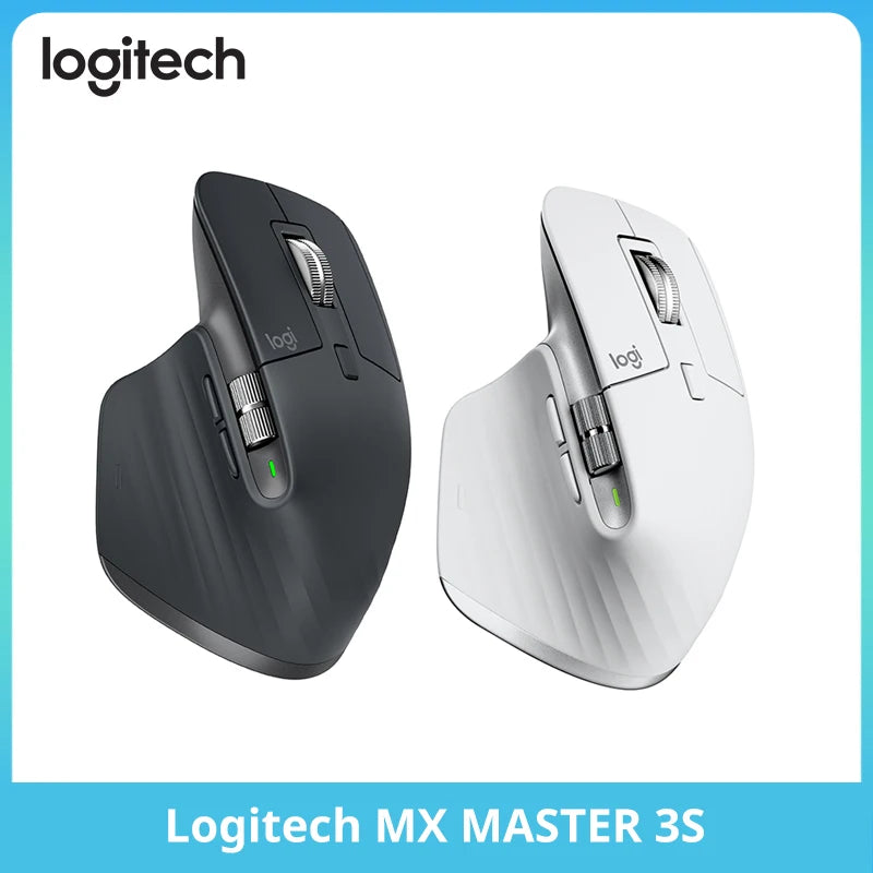 🖱️🚀 Logitech MX Master 3S Wireless Bluetooth Mouse – High-End Cross-Screen Control
