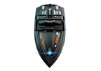 RC Speedboat 2.4G Jet Spray RC Boat Remote Control Ship Waterproof LED lamp Carbon brush motor High-Speed Models child toy gift