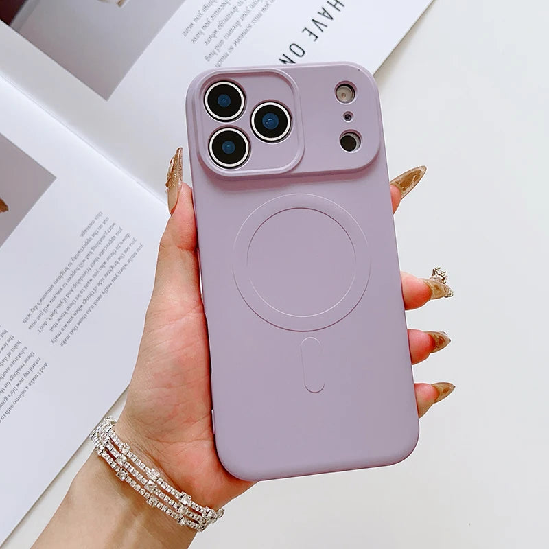 MagSafe Magnetic Liquid Silicone Case for iPhone 17 Series