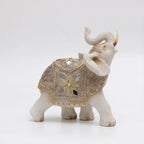 🐘✨ Lucky Elephant Feng Shui Statue 💰 | Wealth Attraction Decorative Sculpture 🏡 | Vibrant Elephant Figurine for Home & Office Décor