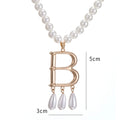 👑✨ Fashion Queen Anne Boleyn Cosplay Necklace 🤍 | Faux Pearl Renaissance Noble Jewelry 💎 | Halloween Royal Costume Accessory for Women 🎃