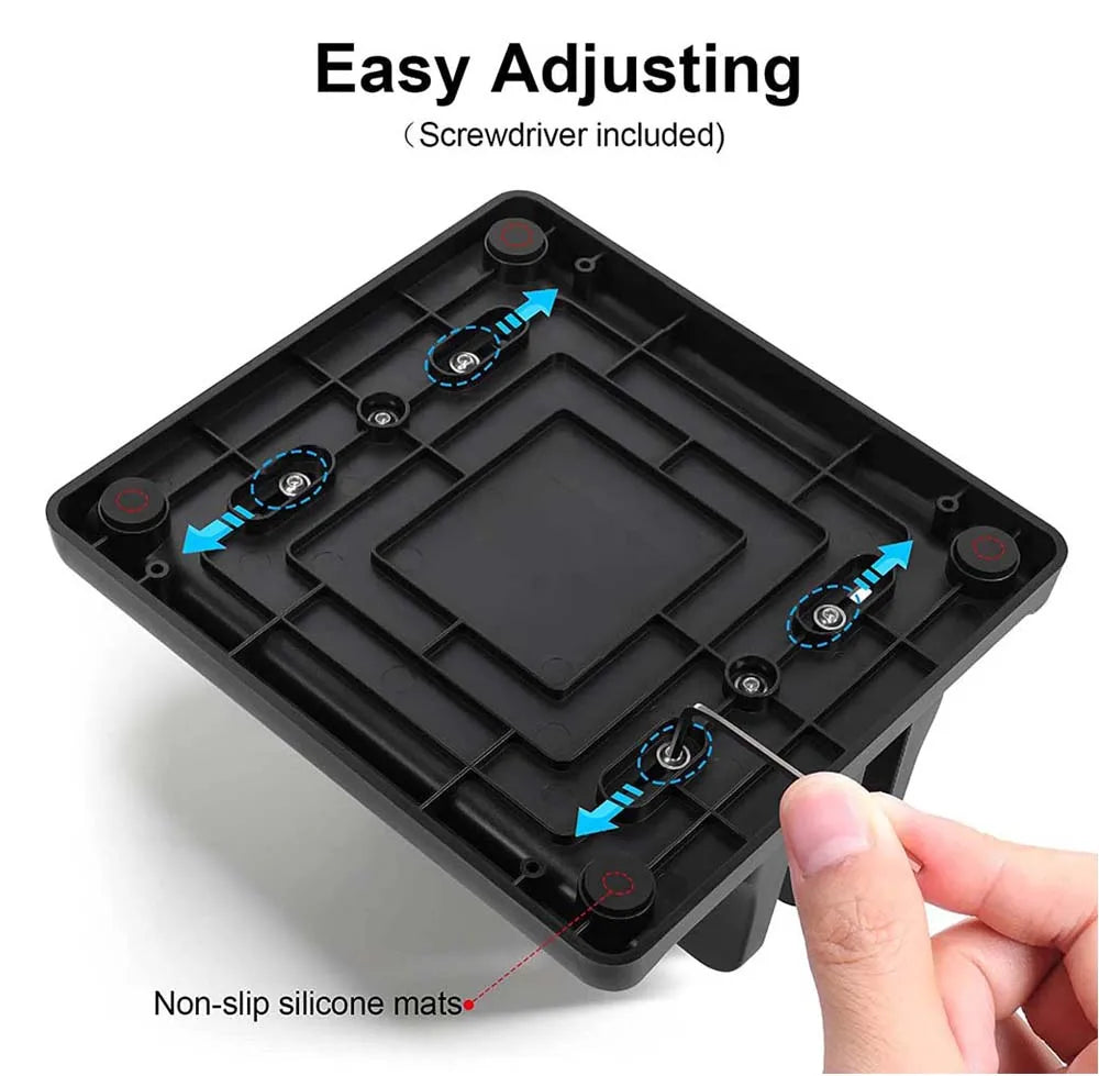 💻📚 Dual-Slot Vertical Laptop Stand – Adjustable Desktop Dock