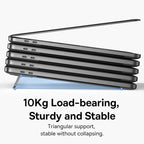 💻📐 Baseus Foldable Laptop Stand – Adjustable Portable Cooling Riser