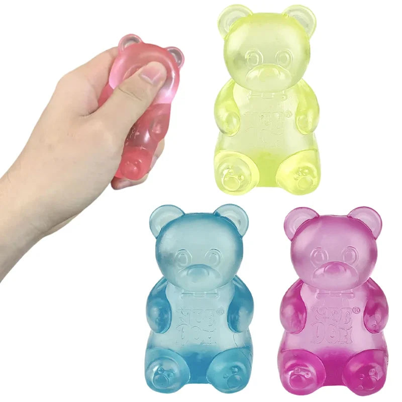 NeeDoh Bear Squishy – Soft Sensory Fidget Toy