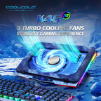 ❄️🌈 COOLCOLD Air Compression RGB Laptop Cooling Pad – Ultra-Quiet USB Cooler