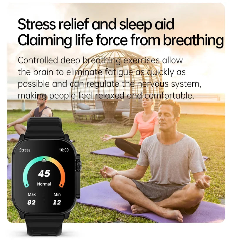 Original T900 Ultra 2 Smart Watch 1.93" (49mm) Bluetooth Call NFC Wireless Charging | Heart Rate & SpO2 Fitness Tracker for Android & iOS