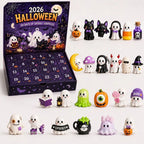 Halloween Advent Calendar – 24-Day Spooky Acrylic Ornament Countdown