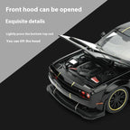 1:32 Dodge Challenger SRT Hellcat Redeye V8 Alloy Metal Diecast Model American Muscle Sports Car Collection For Hobby Decor