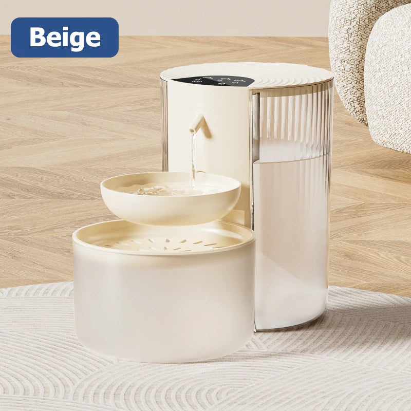 💧🐾 Smart Wireless Automatic Pet Water Dispenser – Rechargeable Fountain
